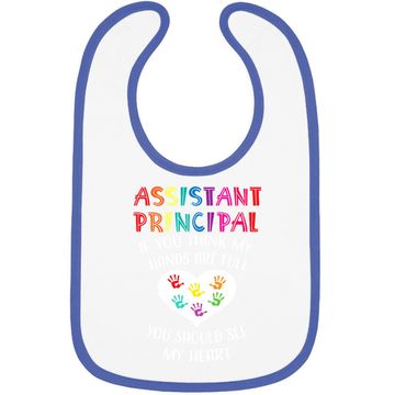 Discover Assistant Principal Cute Teacher Appreciation Baby Bib