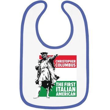 Discover Save Columbus Day Baby Bib
