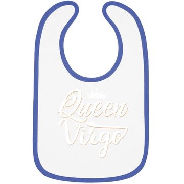 Discover Birthday Queen Virgo Zodiac Baby Bib