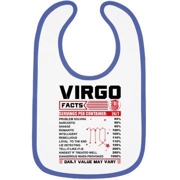 Discover Birthday Virgo Facts Baby Bib