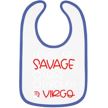 Discover Virgo Zodiac Sign Birthday Savage August September Baby Bib