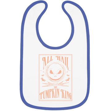 Discover The Nightmare Before Christmas Hail The Pumpkin King Baby Bib