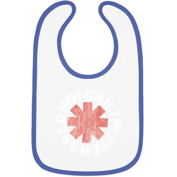 Discover Red Hot Chili Peppers Classic Asterisk Baby Bib