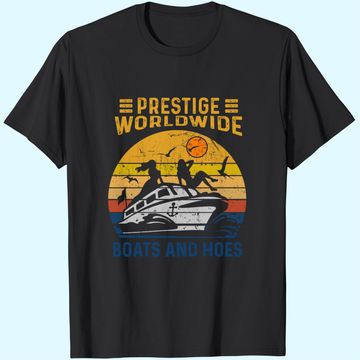 Discover Prestige Worldwide Boats And Hoes Vintage T-Shirt