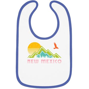 Discover New Mexico Retro Vintage Throwback Baby Bib