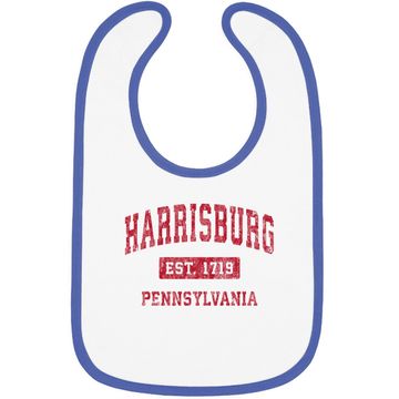 Discover Harrisburg Pennsylvania Baby Bib