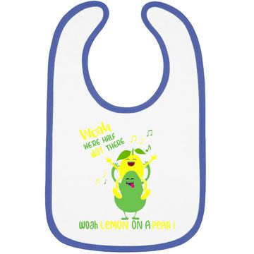 Discover Lemon On A Pear Meme Foodie Baby Bib