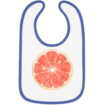 Discover Citrus Grapefruit Fruit Costume Baby Bib
