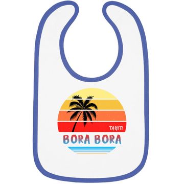 Discover Bora Bora Tahiti Baby Bib