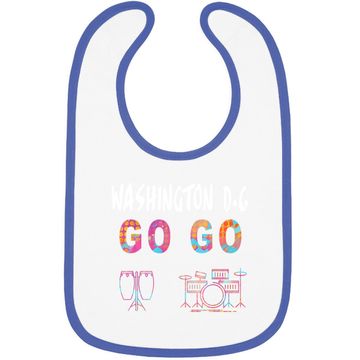 Discover Washington D.c Go Go Music Lover Gift Baby Bib