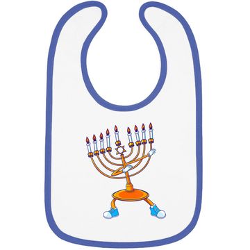 Discover Hanukkah Dancing Chanukah Girls Boys Baby Bib