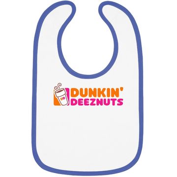 Discover Dunkin Deez Nuts Baby Bib