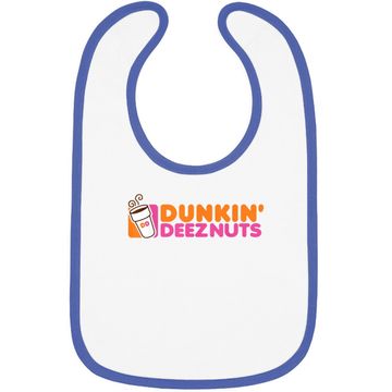 Discover Dunkin Deez Nuts Baby Bib