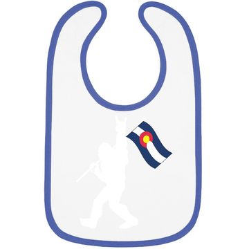 Discover Colorado Bigfoot Rock And Roll Baby Bib