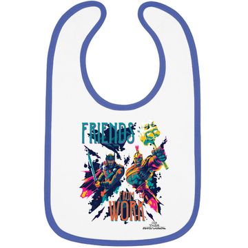 Discover Marvel Thor Ragnarok Working Friends Neon Blast Baby Bib