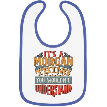 Discover Morgan Name Baby Bib