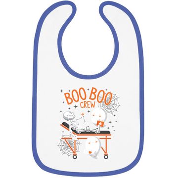Discover Boo Boo Crew Ghost Doctor Paramedic Baby Bib