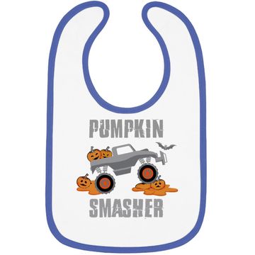 Discover Pumpkin Smasher Jack O' Lantern Halloween Toddler Baby Bib