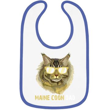 Discover Maine Coon Dad Baby Bib