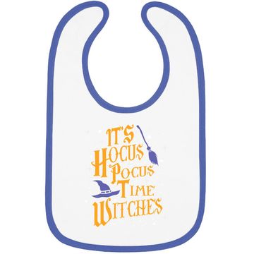 Discover Its Hocus Pocus Time Witches Halloween Baby Bib