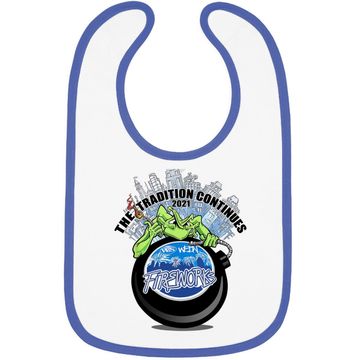 Discover Webn Fireworks 2021 Baby Bib