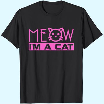 Discover Halloween Meow I'm A Cat T-Shirt