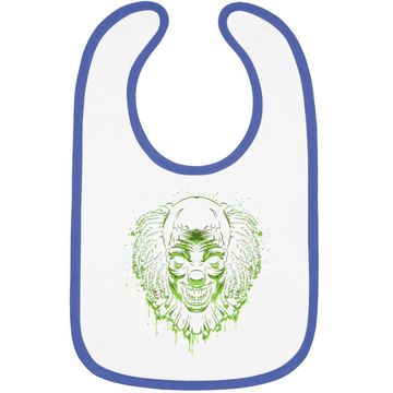 Discover Clown Head Baby Bib