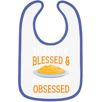 Discover Thankful Blessed And Mashed Potato Obsessed Vegan Spud Baby Bib