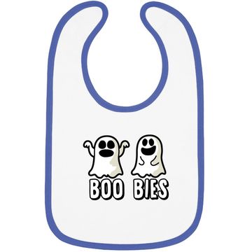 Discover Boobies Ghost Halloween Baby Bib