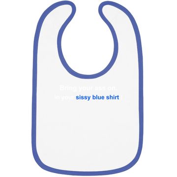 Discover Sissy Blue Baby Bib