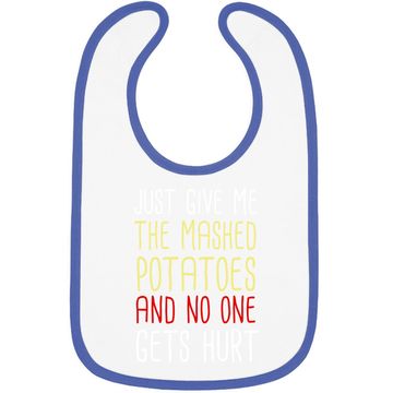 Discover Just Give Me The Mashed Potatoes Funny Thanksgiving Baby Bib