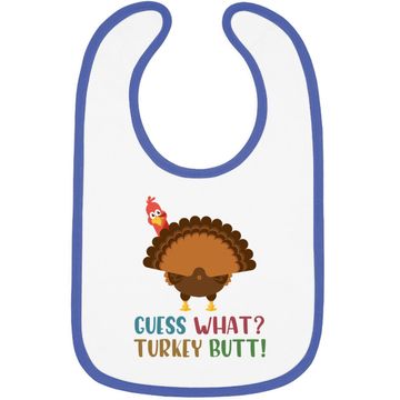 Discover Funny Guess What Turkey Butt Thanksgiving Baby Bib
