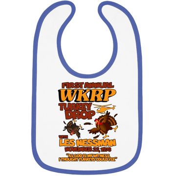 Discover Thanksgiving 1st Annual Wkrp Turkey Drop Baby Bib