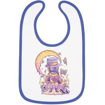Discover Pastel Goth Creepy Plague Doctor Kawaii Baby Bib