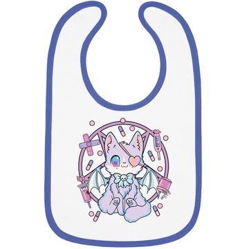 Discover Pastel Goth Kawaii Yami Cat Baby Bib