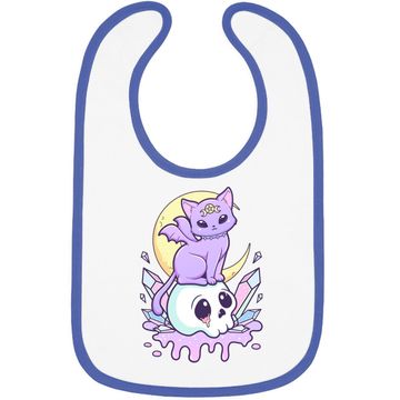 Discover Kawaii Pastel Goth Cute Creepy Witchy Baby Bib
