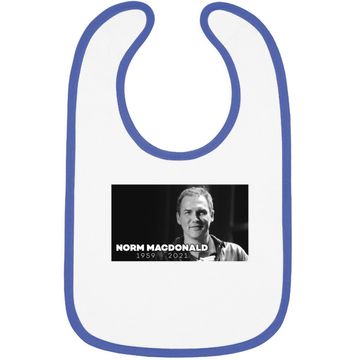 Discover Rip Norm Macdonald 1959-2021 Baby Bib