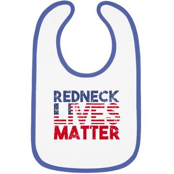 Discover American Holiday Redneck Baby Bib