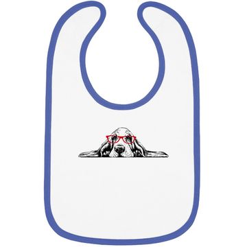 Discover Basset Hound Baby Bib