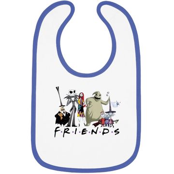 Discover Nightmare Before Christmas Characters Friends Halloween Baby Bib