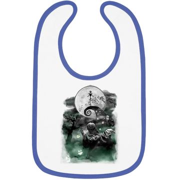 Discover The Nightmare Before Christmas Haunted Scene Baby Bib