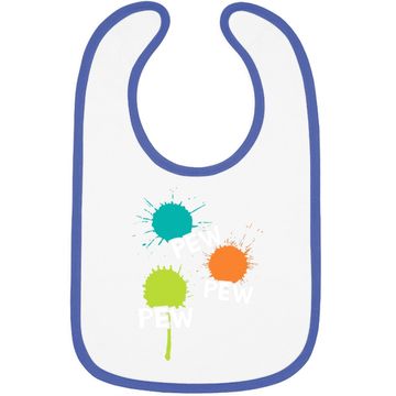 Discover Pew Pew Pew Baby Bib