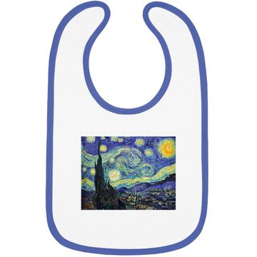 Discover Vincent Van Gogh Starry Night Baby Bib