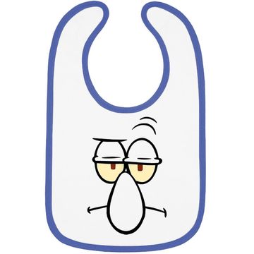 Discover Spongebob Squarepants Squidward Face Baby Bib