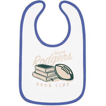 Discover Aaron Rodgers Book Club Baby Bib