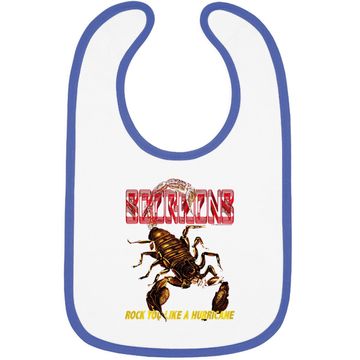 Discover Scorpions German Rock Band Irl Black Adult Baby Bib