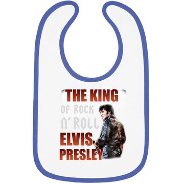 Discover King Of Rock & Roll Elvis Presley Baby Bib