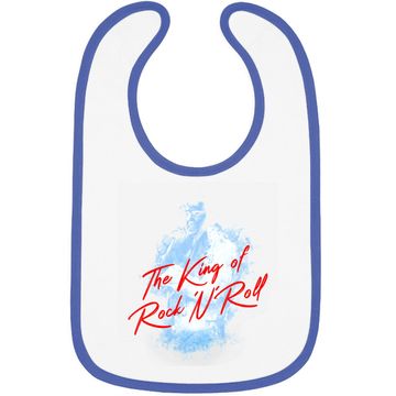 Discover King Of Rock Elvis Presley Baby Bib