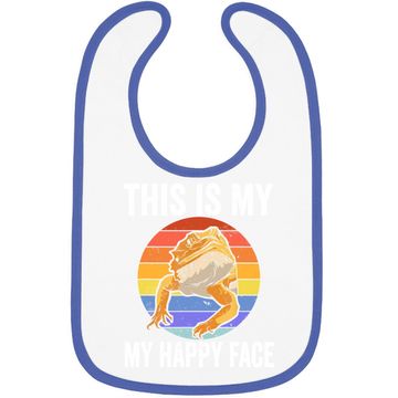 Discover This Is My Happy Face Bearded Dragon For A Reptiles Lover Baby Bib