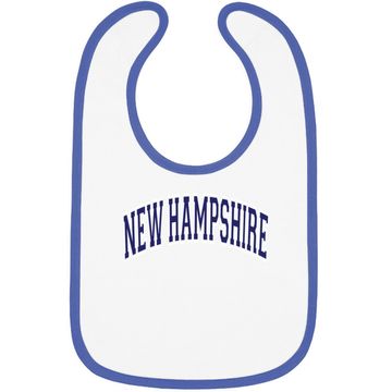 Discover New Hampshire Varsity Style Baby Bib